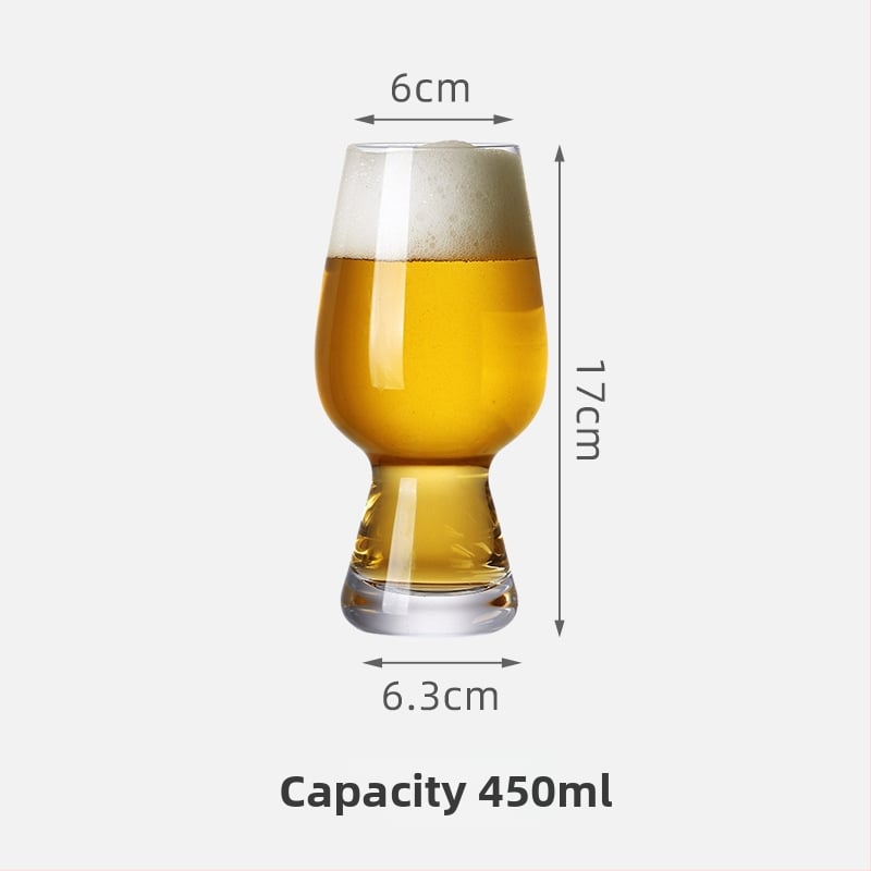 Pahar pentru bere artizanală, IPA pint, 501–600 ml, logo de bar personalizat