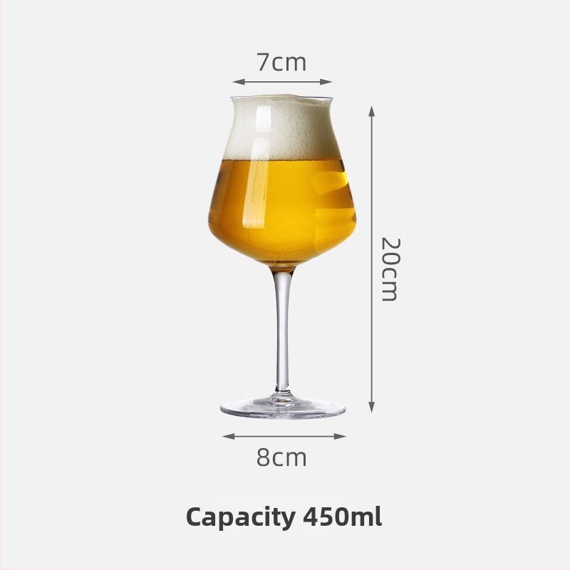 Pahar pentru bere artizanală, IPA pint, 501–600 ml, logo de bar personalizat