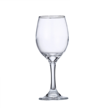 Set de pahare de vin roșu din sticlă, transparente, cu picior înalt și posibilitate imprimare a logo-ului
