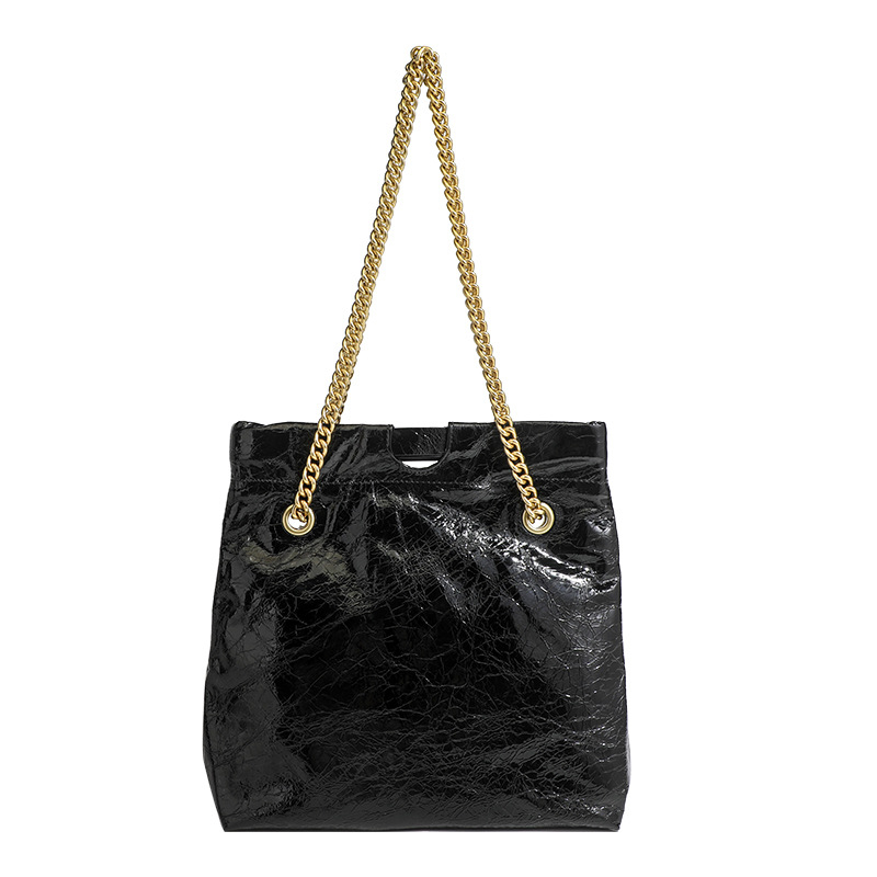 Kožna ženska torba s nišnim dizajnom, tote torba od vršnog sloja kravlje kože, velika kapaciteta, moderan ramenski ili crossbody stil