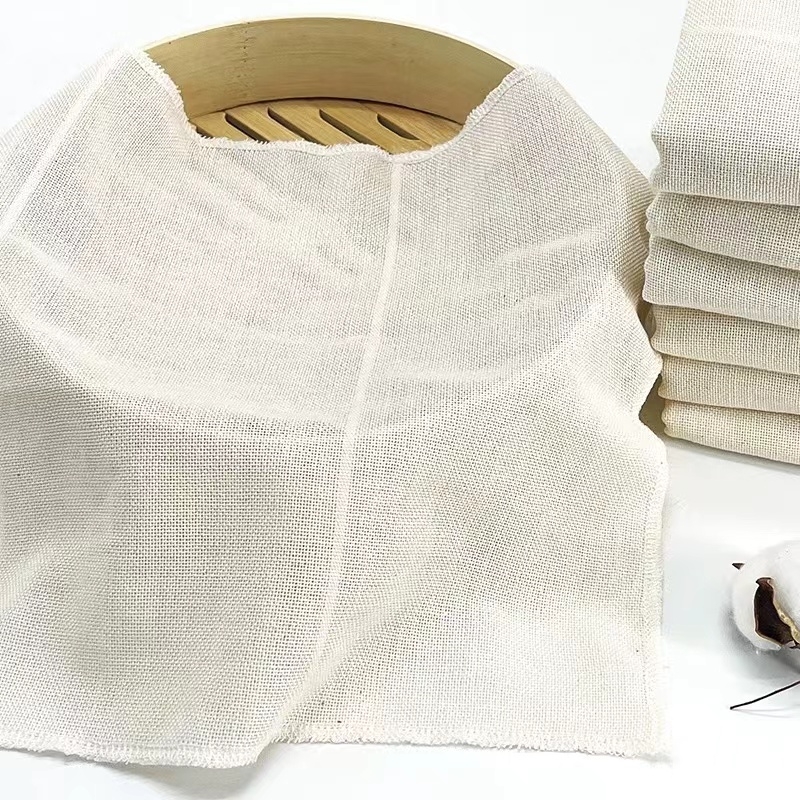 Pânză filtrantă din bumbac de calitate alimentară, plasă fină, pentru uz casnic; filtrare a laptelui de soia și tofu, aburirea orezului