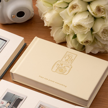 Mini album Polaroid cu pagini pentru carduri și inserții pentru scriere pentru hârtie foto – album foto instant