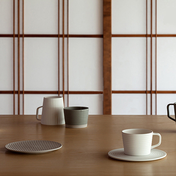Set ceramic de cești de cafea cu farfurioare în stil japonez, ceașcă cappuccino, ceașcă simplă de lapte pentru mic dejun