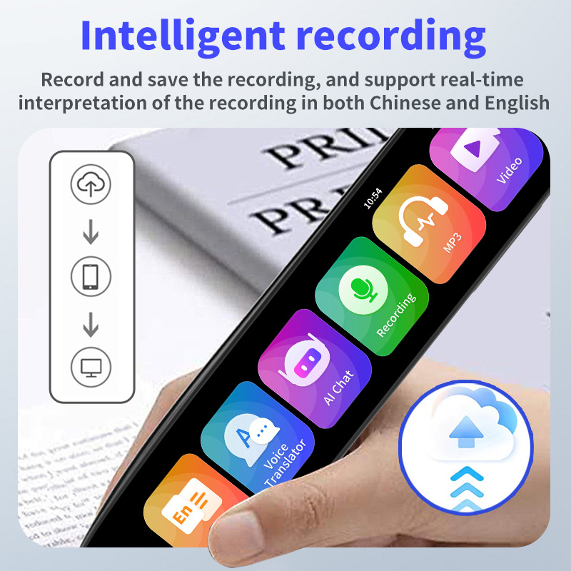 Stilou de scanare și traducere multiplă cu dicționar offline: chineză, engleză, germană, franceză, japoneză, coreeană, cantoneză și chineză tradițională