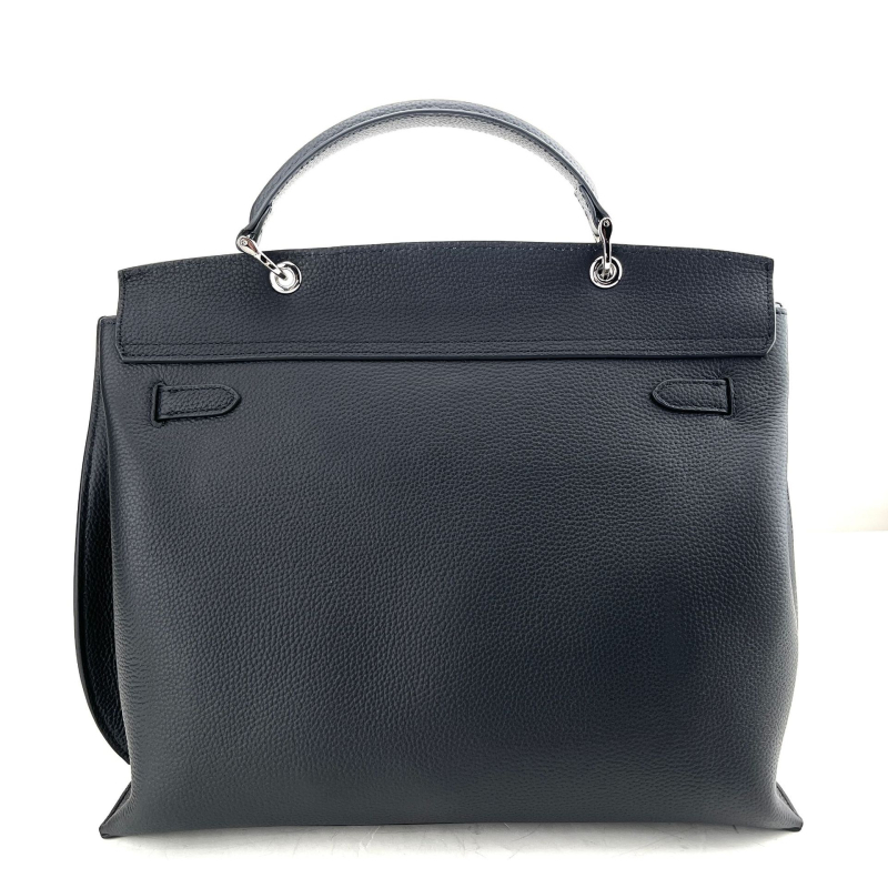 Ženska Kelly torbica od gornje slojevne kože s lychee uzorkom, ramena ili crossbody, velika kapaciteta