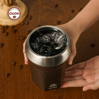 Nothing 2026 cană de cafea din oțel inoxidabil cu capac, anti-vărsare, portabilă, cu bază ventuză