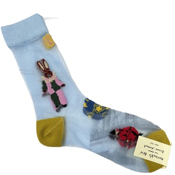 Корейски чорапи Socks Appeal: горска приказка, ретро карикатура, AB версия, асиметрични, стъклени нишки, анти-закачане, дамски чорапи