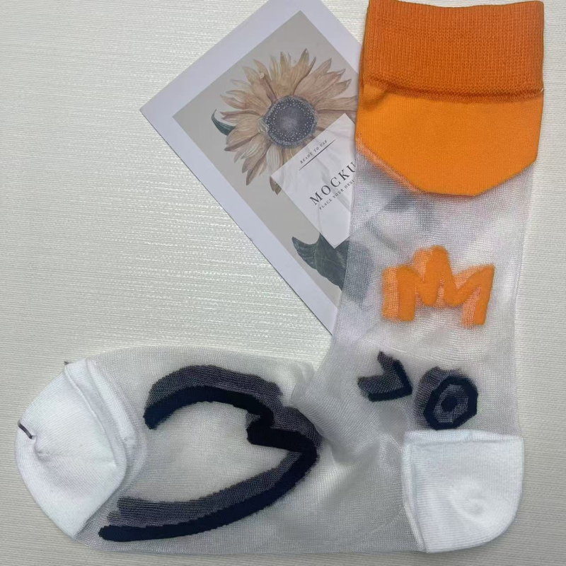 Корейски чорапи Socks Appeal: горска приказка, ретро карикатура, AB версия, асиметрични, стъклени нишки, анти-закачане, дамски чорапи