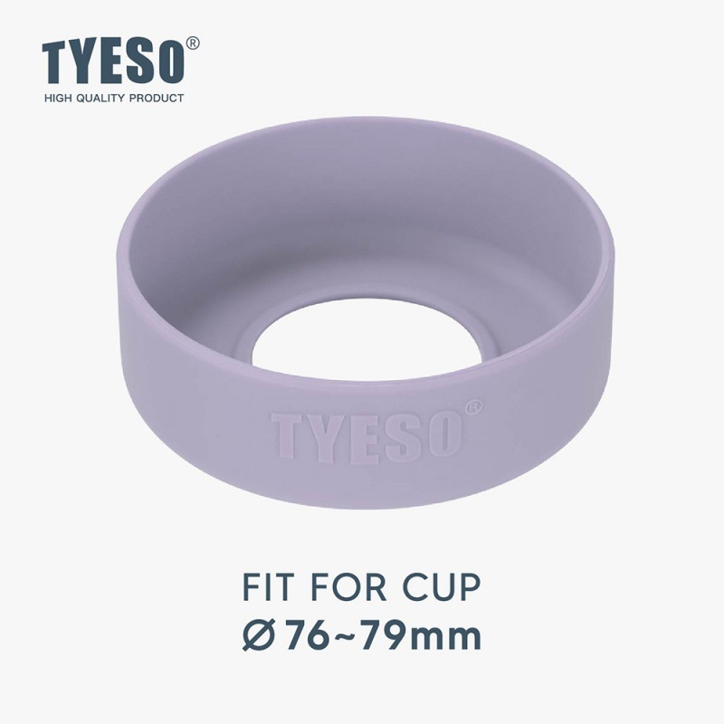 Tyeso cană termică cu husă din silicon și bază din oțel inoxidabil, stil sport, 30/40 oz, suport din silicon antiderapant