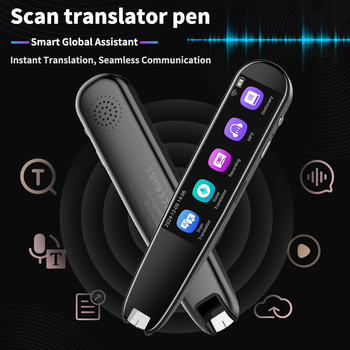 Editie internațională: pix de scanare și traducere pentru chineză, engleză, germană, franceză, japoneză, coreeană și cantoneză (tradițional) — offline dicționar inteligent