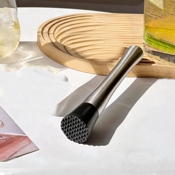 Set de shaker pentru cocktail din oțel inoxidabil cu bază acrilică și accesorii pentru whiskey