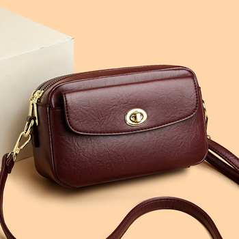 Ženska crossbody torbica, jednobojna boja, minimalistički stil, torbica za telefon, svakodnevna torbica