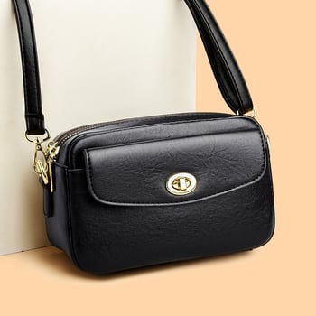 Ženska crossbody torbica, jednobojna boja, minimalistički stil, torbica za telefon, svakodnevna torbica