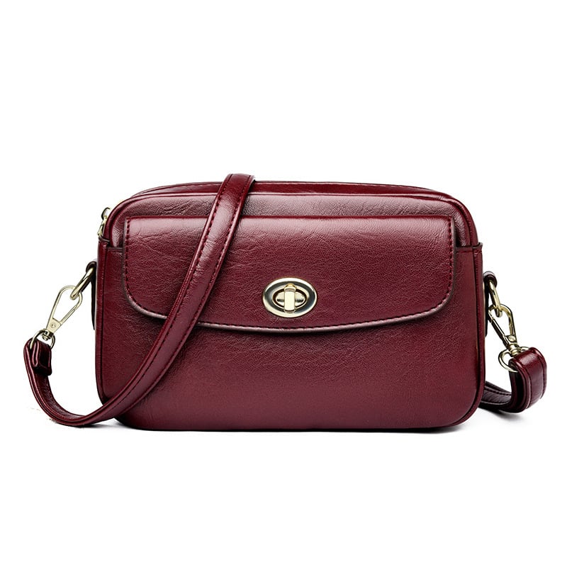 Ženska crossbody torbica, jednobojna boja, minimalistički stil, torbica za telefon, svakodnevna torbica