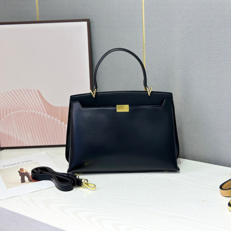 Ženska torba u Kelly stilu, gradska moda, PU koža, dvostruki zatvarač, crossbody torba