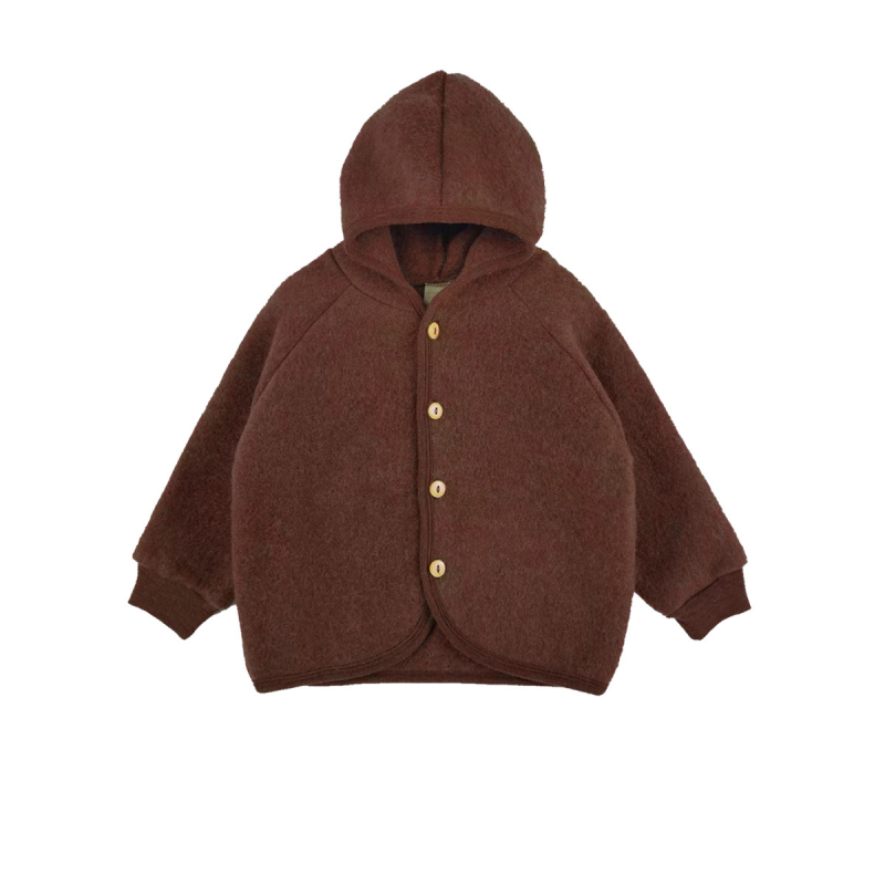 Uniszex gyermek fleece overál kapucnival, nordikus téli stílus, 2025