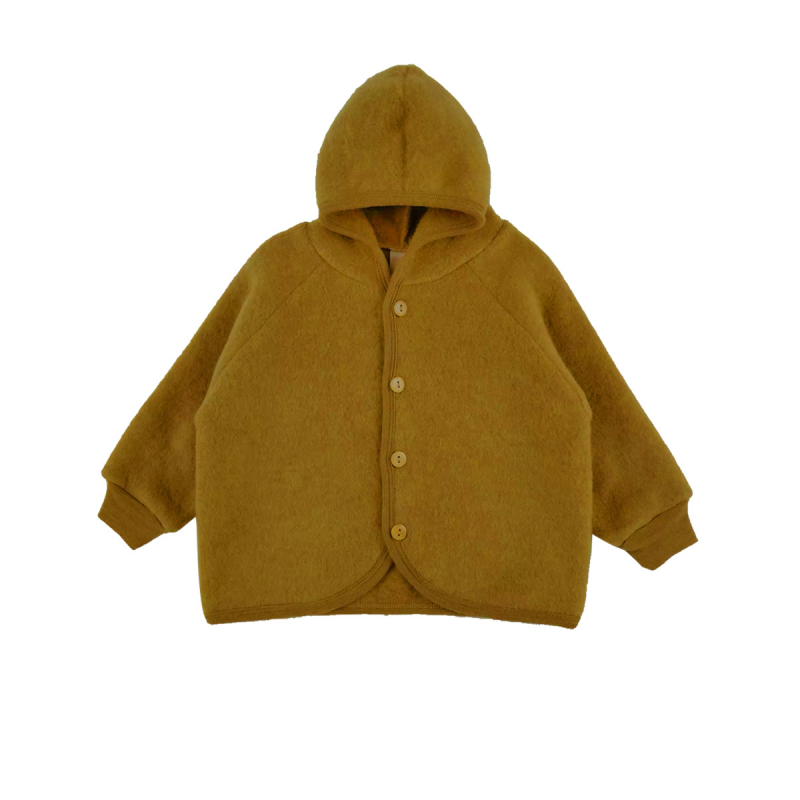 Uniszex gyermek fleece overál kapucnival, nordikus téli stílus, 2025