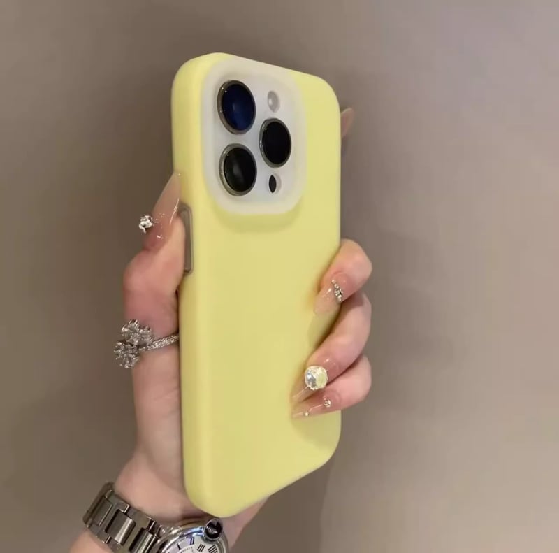 Carcasă din silicon lichid pentru iPhone, culoare jelly de vară, protecție completă, antișoc, unisex
