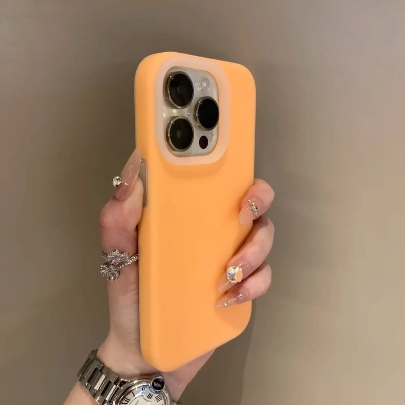 Carcasă din silicon lichid pentru iPhone, culoare jelly de vară, protecție completă, antișoc, unisex