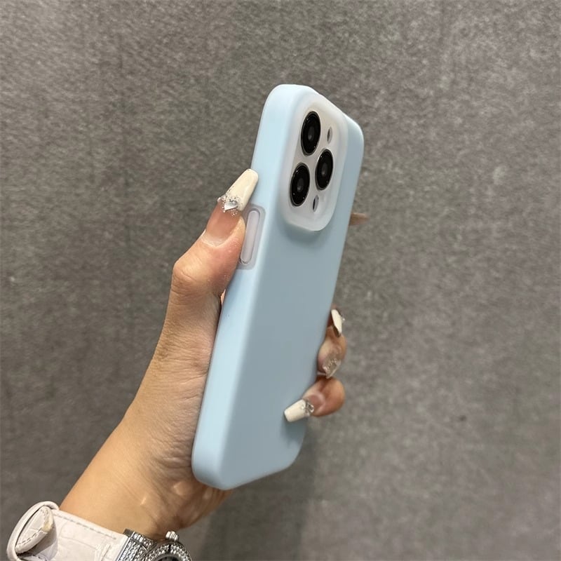 Carcasă din silicon lichid pentru iPhone, culoare jelly de vară, protecție completă, antișoc, unisex