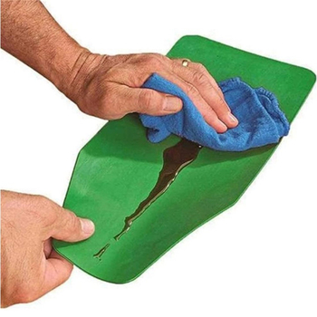 Placǎ flexibilă de drenaj a uleiului cu pâlnie pliabilă