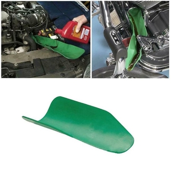 Instrument flexibil de drenaj cu placă de ghidare a uleiului, pâlnie pliabilă
