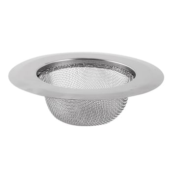Filtru metalic pentru chiuveta de bucătărie cu pâlnie, anti-blocare