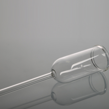 Echipament de laboratoriu: pâlnie din sticlă cilindrică, coloană de adsorbție, cu bază rotundă și bază plată