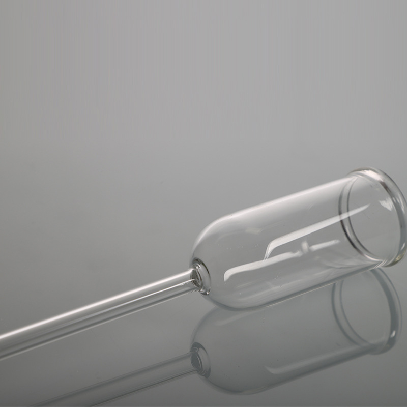 Echipament de laboratoriu: pâlnie din sticlă cilindrică, coloană de adsorbție, cu bază rotundă și bază plată