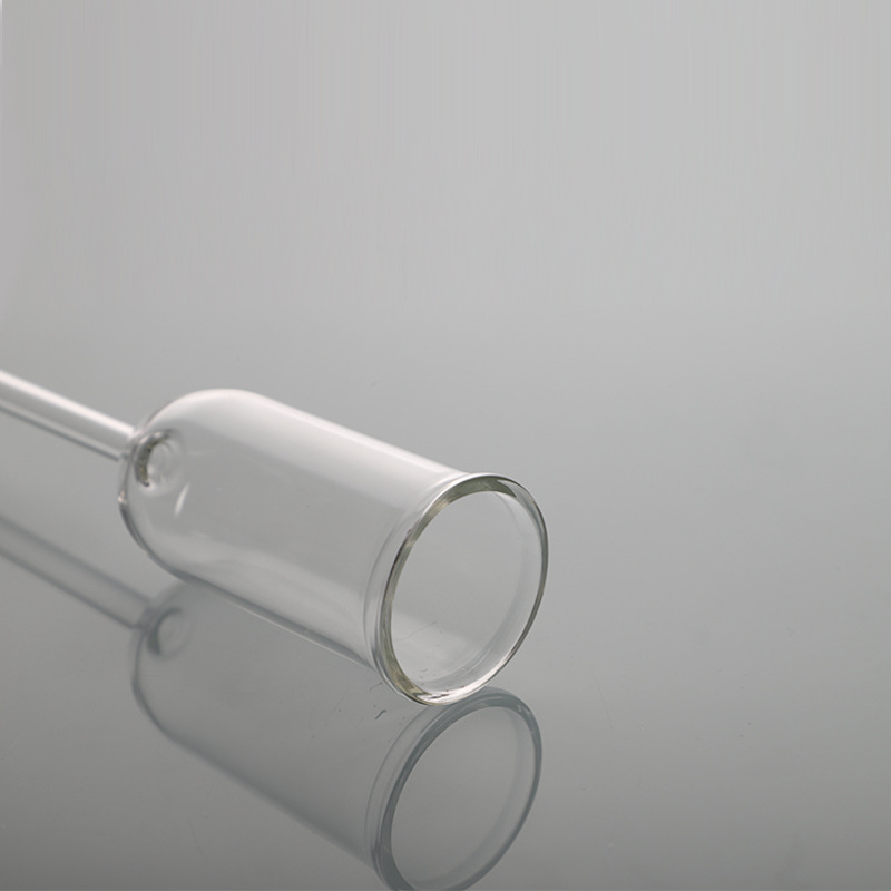 Echipament de laboratoriu: pâlnie din sticlă cilindrică, coloană de adsorbție, cu bază rotundă și bază plată