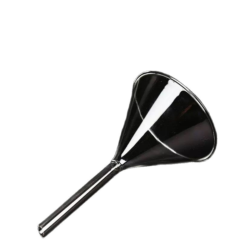 Pâlnie din sticlă triunghiulară și conică, pâlnie chimică, diametre 60/75/90/100/120/150 mm
