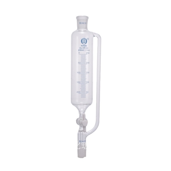 Colier cilindric de separare cu piston PTFE și presiune constantă, model F4, robinet PTFE
