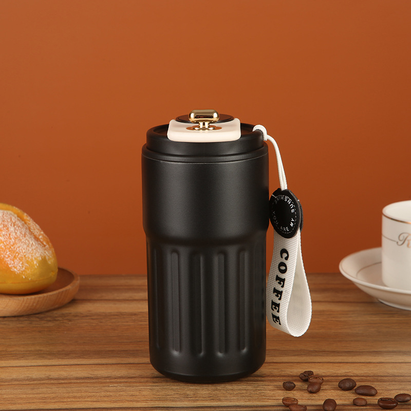 Cana termică din oțel inoxidabil 316 cu afișaj inteligent al temperaturii, cană izolată pentru cafea, cadou de afaceri pentru birou