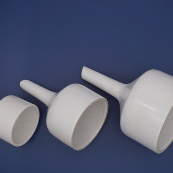 Pâlnie Büchner ceramică, diametrul 80 mm, pentru filtrare în laborator