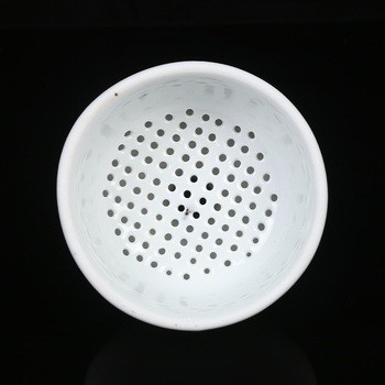 Funelă Buchner ceramică, 80 mm, pentru filtrare prin aspirație