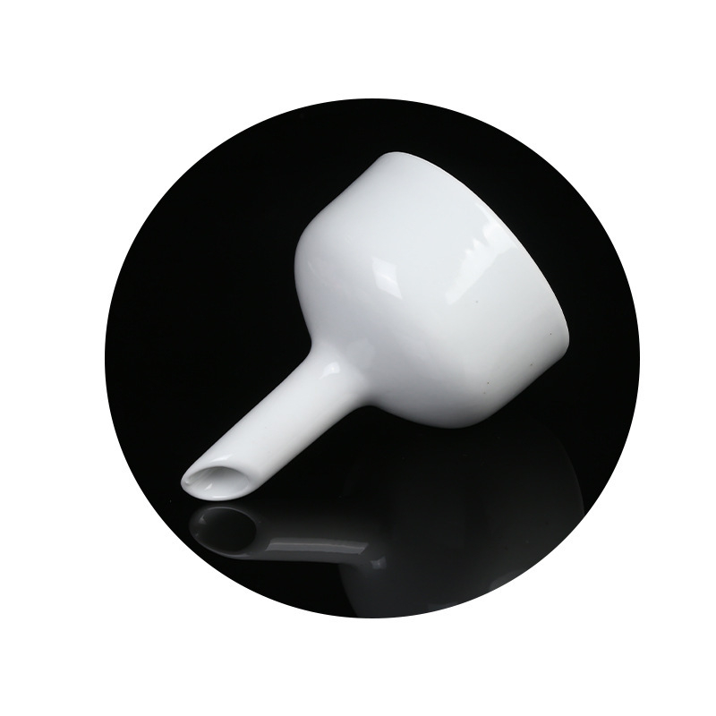 Funelă Buchner ceramică, 80 mm, pentru filtrare prin aspirație