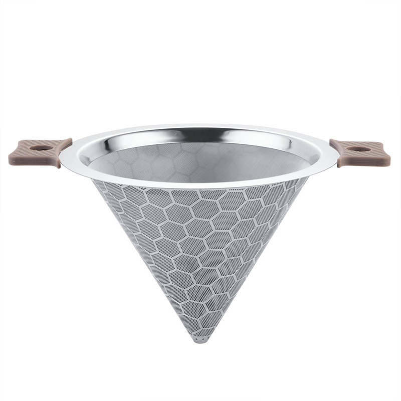 Filtru din oțel inoxidabil 304 cu izolație, plasă ultra-fină pentru ceai, filtru pentru lapte de soia și suc