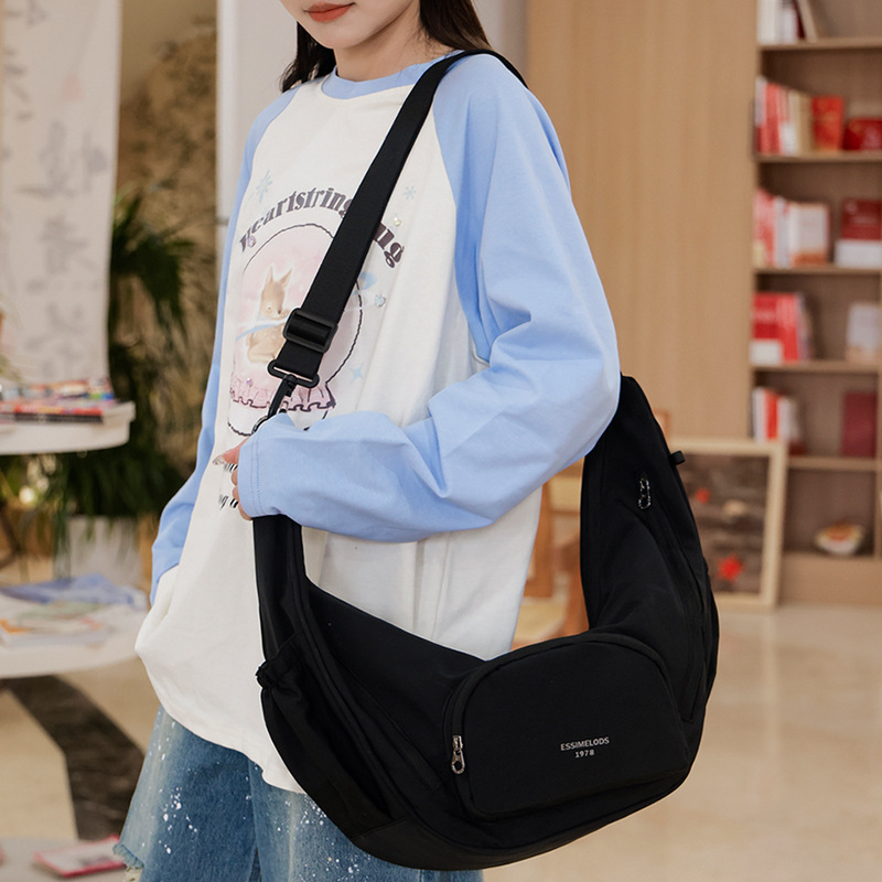 Gradska dnevna torba preko ramena velikog kapaciteta za muškarce i žene, minimalističkog crossbody dizajna