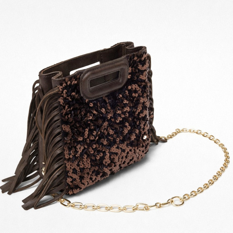 2026 šljokičasta tašna s resicom, mala PVC torba preko ramena, crossbody, proljeće-ljeto moda