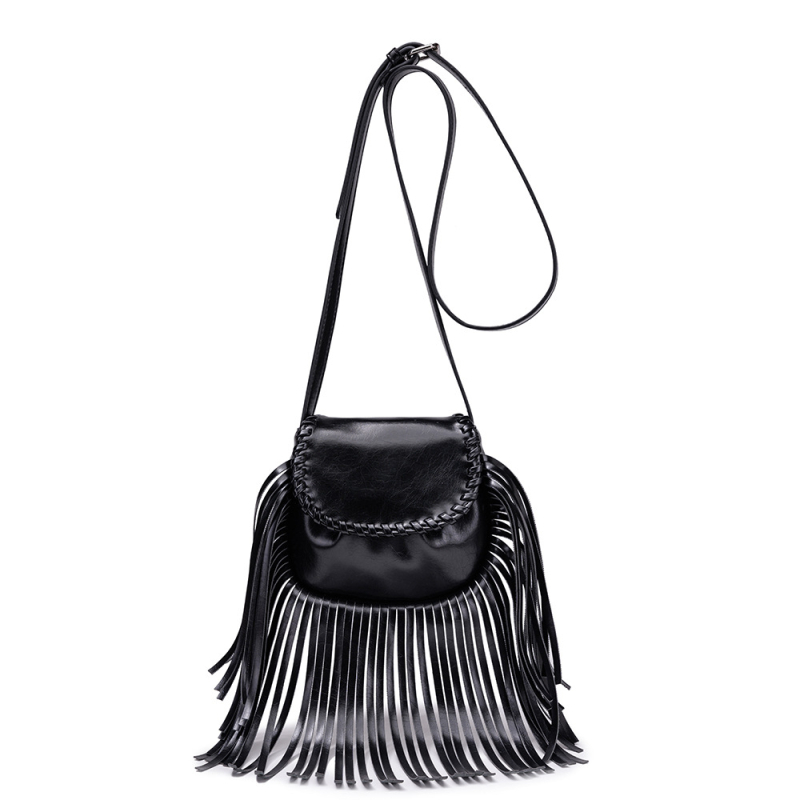 Ženska torba s dizajnerskim stilom, nišni model 2025, retro s resicama, torba za mobitel, za svakodnevno nošenje preko ramena ili crossbody