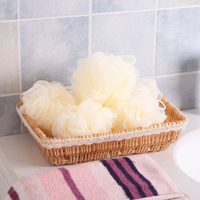 Prosop de exfoliere pentru baie, 30 g burete de baie pentru uz casnic, durabil și cu posibilitatea de a fi agățat