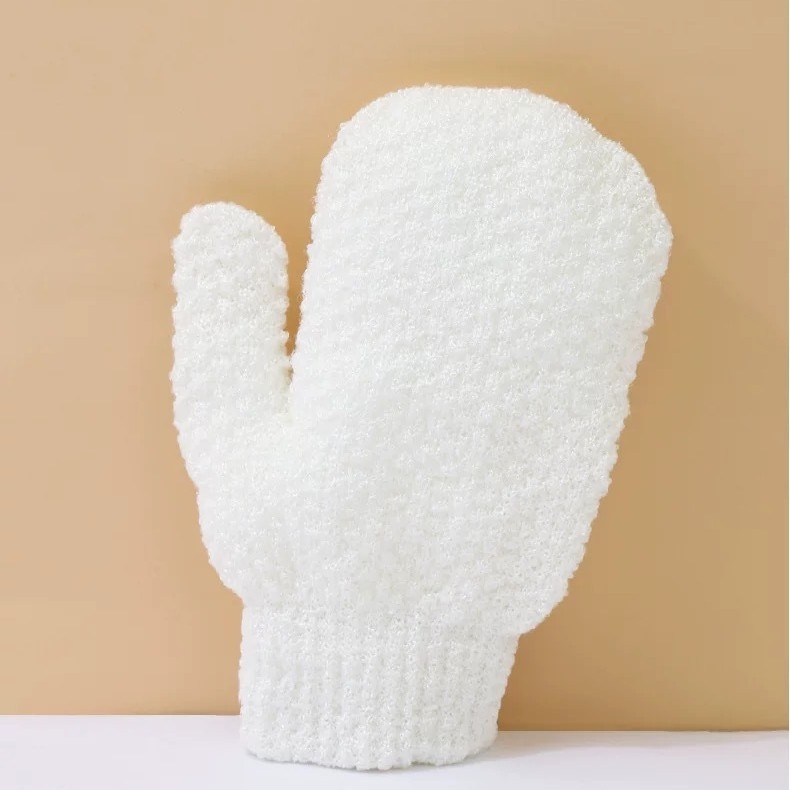 La Mira Mănuși de baie multifuncționale pentru exfoliere și curățare – unelte de scrub pentru corp