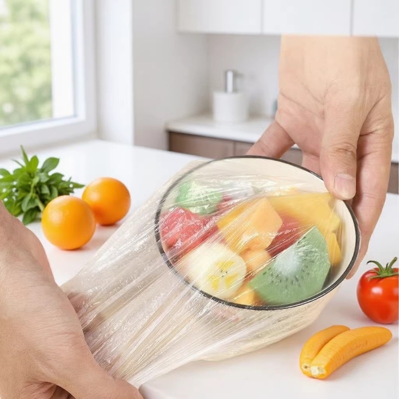 Capace de folie alimentară extra-mică, cu deschidere elastică, pungile transparente de conservare mici, îngroșate