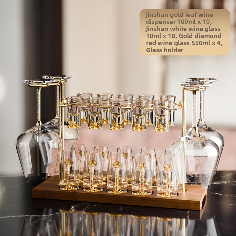 Raft suspendat pentru pahare de vin în dulapul de living, afișaj invers pentru pahare cu picior