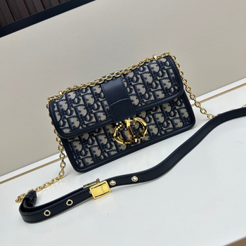 Montaigne torba s monogramom, vintage stil, lančani remen za rame, crossbody, ženska dnevna torba
