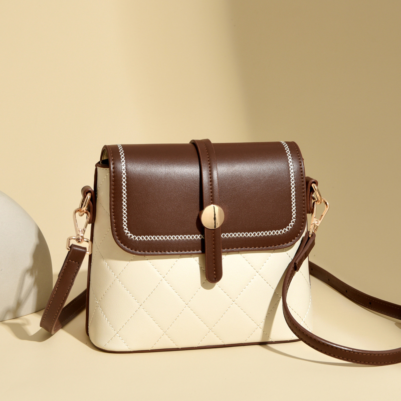 Ženska bucket torba, urbani minimalistički dizajn, korejski stil, casual crossbody, srednja veličina, proljeće 2026