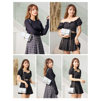 Ženska torba s lancem Starry Sky, ljeto 2022, crossbody mala kvadratna torba, moderna