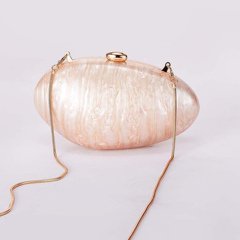 Ljetna akrilna crossbody večernja torbica, zapadnjački stil