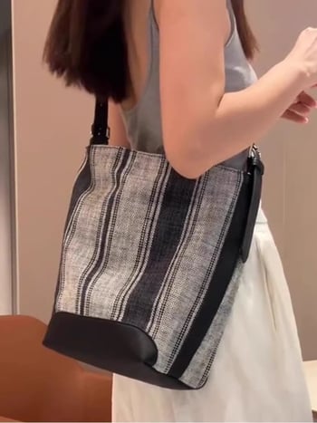 2026 nova ženska bucket torba – svestrana, dojam luksuza, velika kapaciteta, s remenom za rame i crossbody