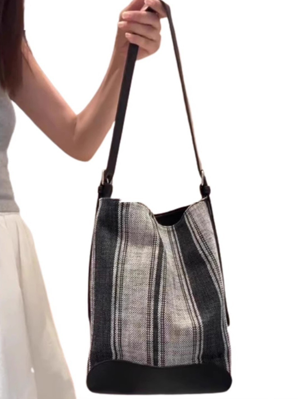 2026 nova ženska bucket torba – svestrana, dojam luksuza, velika kapaciteta, s remenom za rame i crossbody